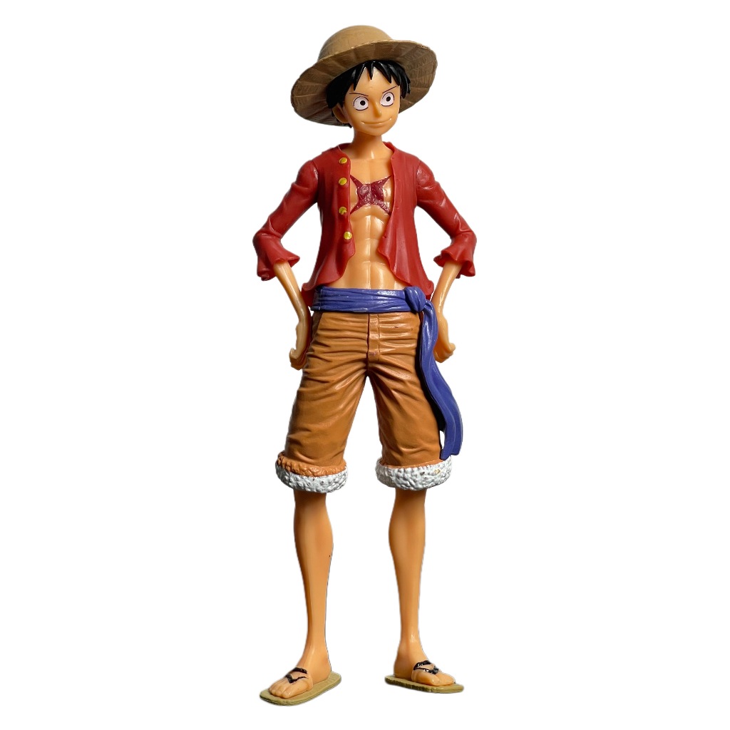 Boneco Luffy PVC Monkey D. Luffy One Piece Action Figure Anime Colecionável