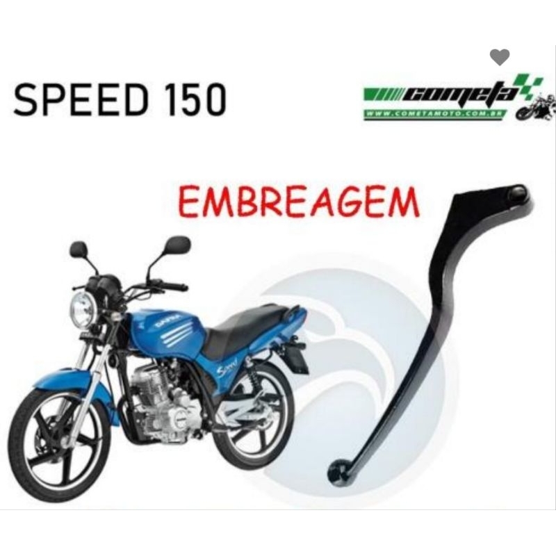 Manete Embreagem Speed 150 Preto