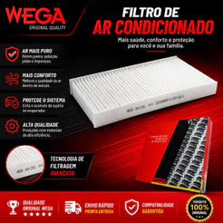 Filtro Ar Condicionado Cabine Etios 2012 em diante - AKX2161 Versões 1.5 e 1.3