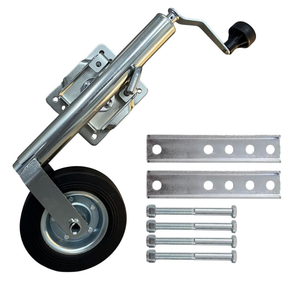 Pedestal Terceira Roda Carretinha De Reboque Roda de Apoio Roda Solta Para Trailer Suporte Apoio