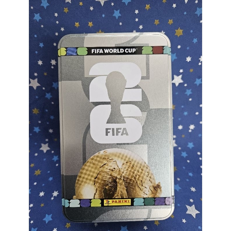 Latinha da Copa 2026 porta figurinhas - Fifa Original Prata