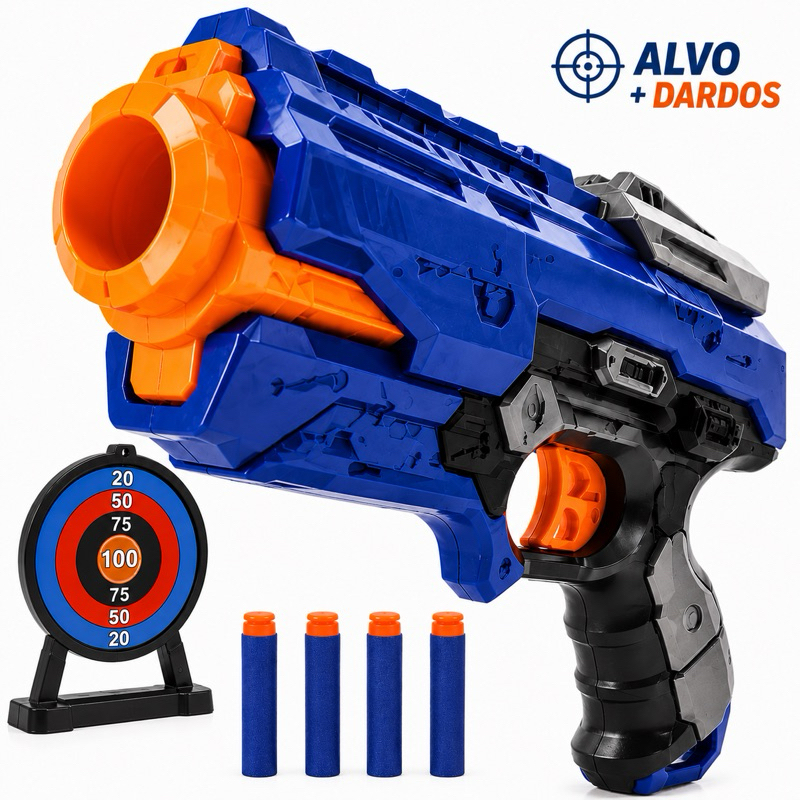 5 Lança Dardo Nerf Mira por Menos de R$100 na Shopee