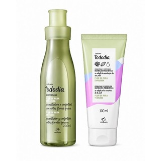 kit Tododia Natura Flor De Pera e Melissa: Body Splash 200ml + Hidratante 100ml