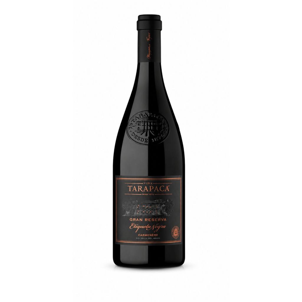 Tarapacá Vinho Tinto Gran Reserva Carmenère Etiqueta Negra 750ml Safra 2021