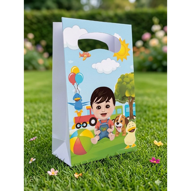 Sacolinhas Personalizadas totó - bento - sacolinhas surpresa para lembrancinhas de aniversário infantil kits