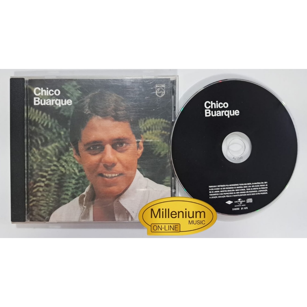 CD Chico Buarque Feijoada Completa 1979 Original Gravadora Colecionador Ótimo Estado