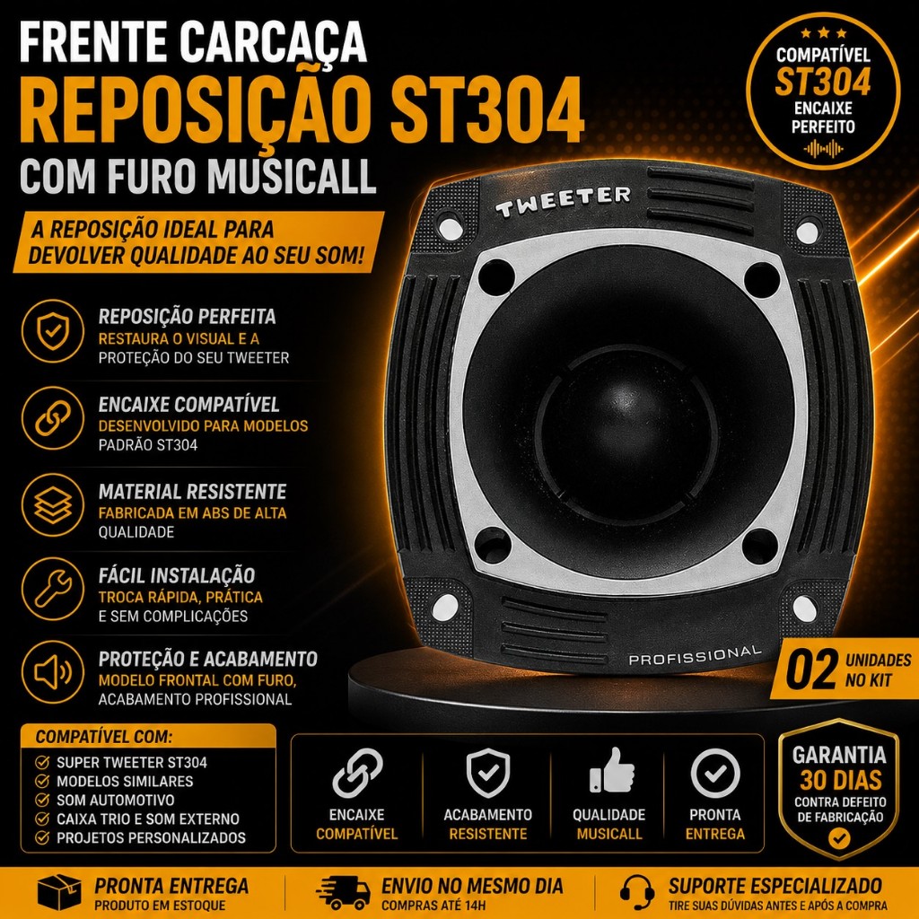 Carcaça Reposição Para Super St 304 St 302x St330 Musicall