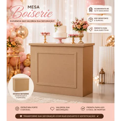 Mesa Mdf Boiserie Decoraçao Festa Mdf