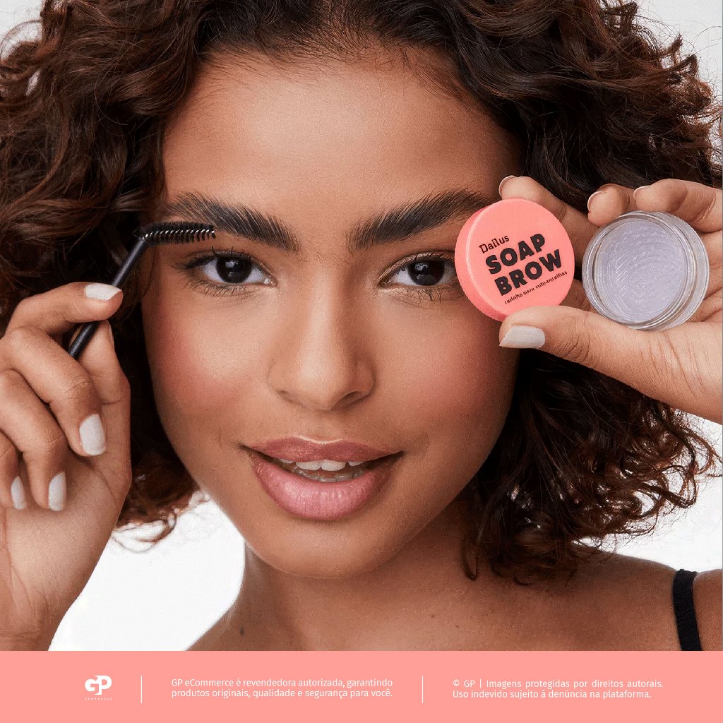 Soap Brow Cerinha Para Sobrancelhas 7g Fixação Modeladora Efeito Natural Dailus · foto 2