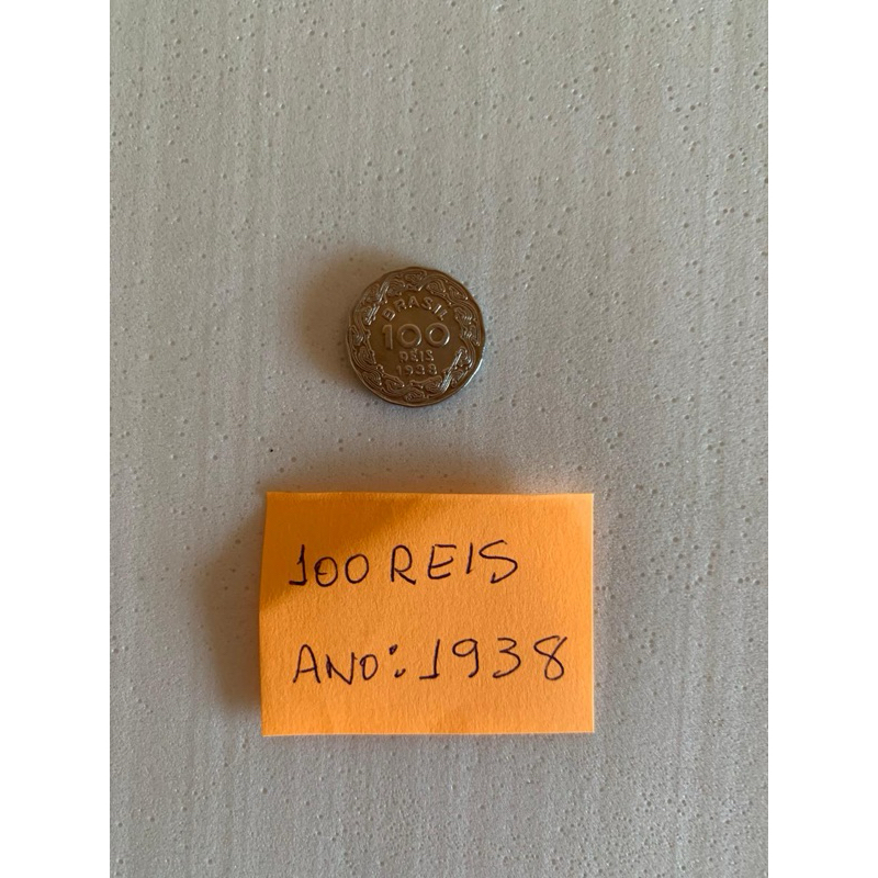 moeda 100 Reis 1938