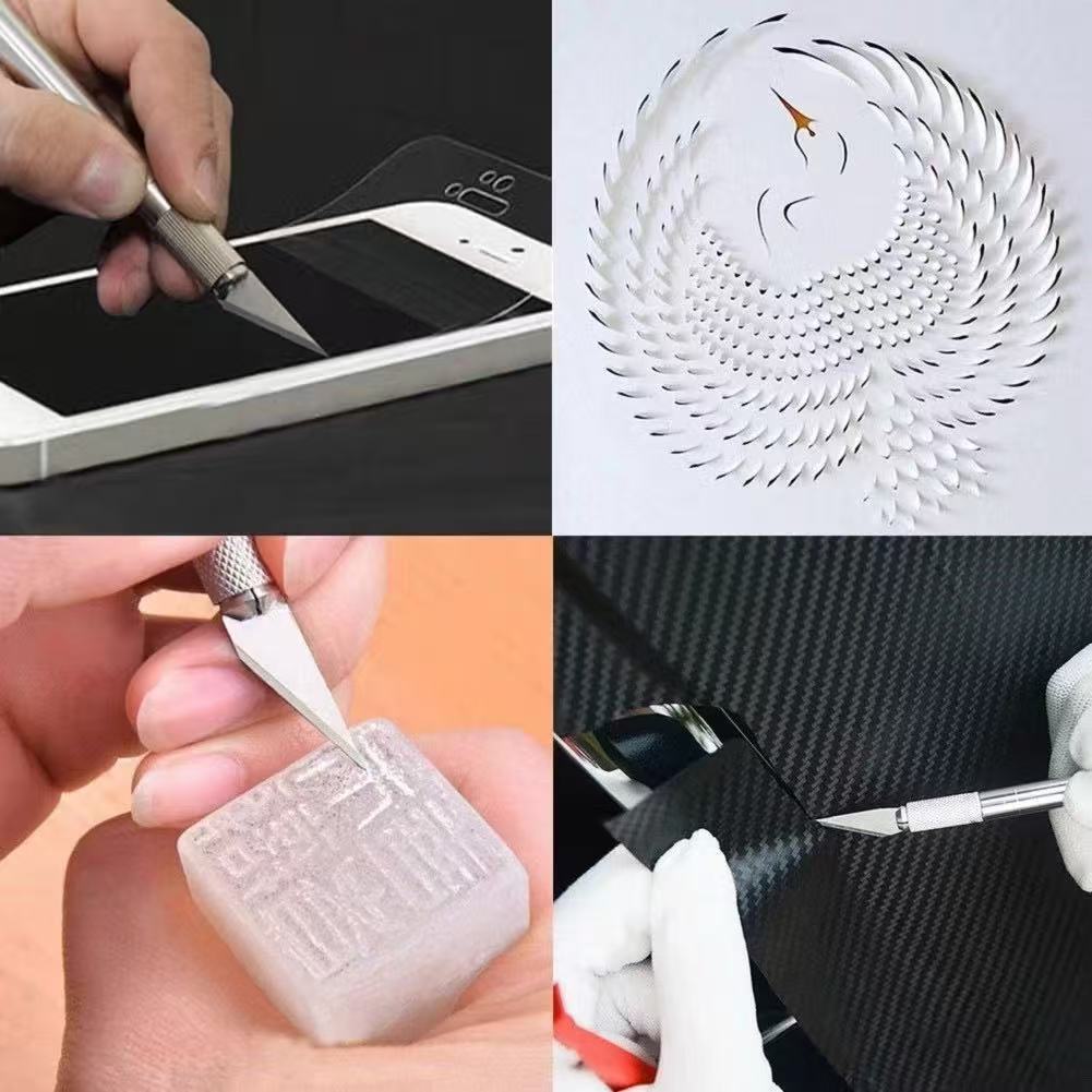 Kit de Estiletes de Precisão com 13 Peças (incluindo estojo magnético) - Ideal para artesanato e modelismo