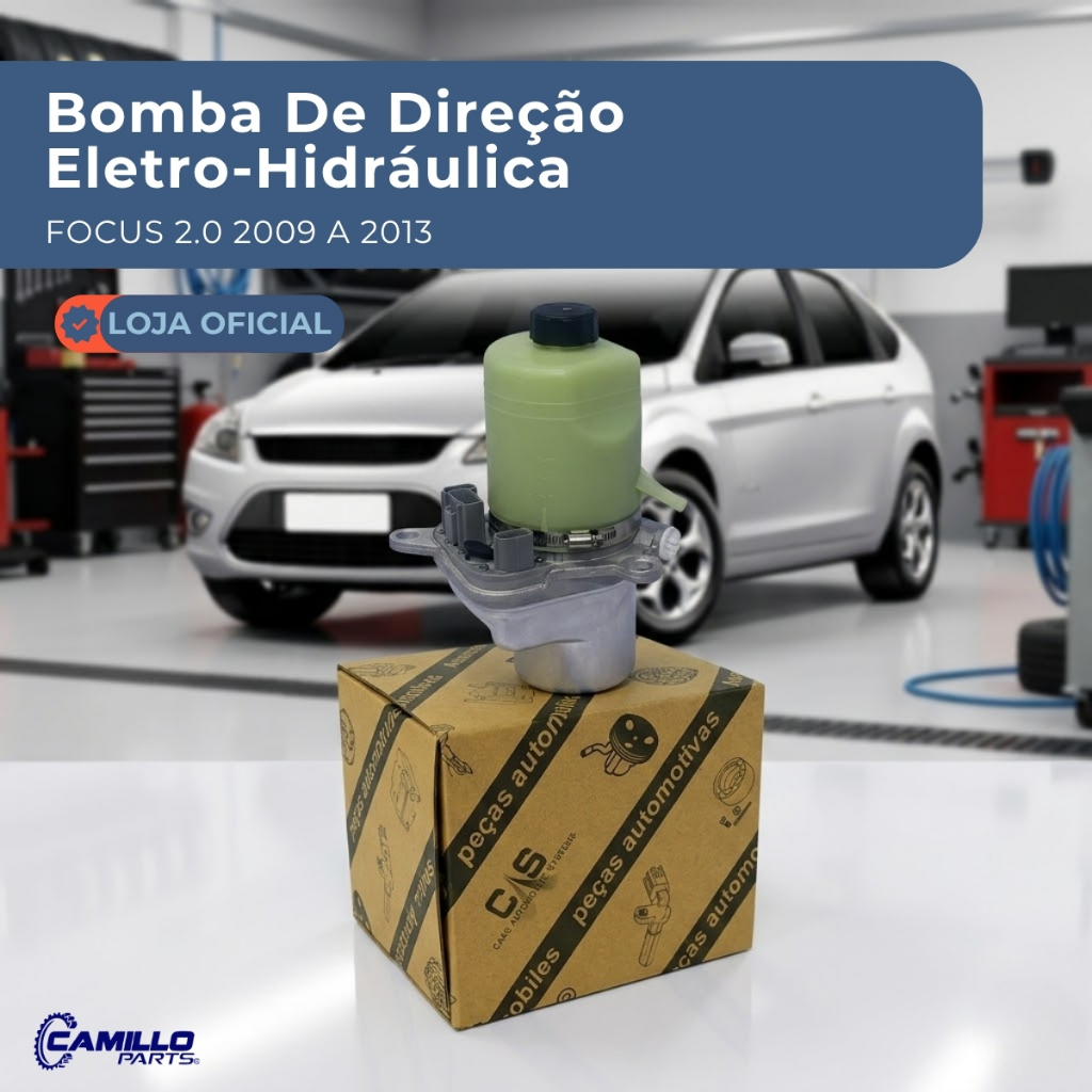 Bomba Direção Eletro Hidráulica Ford Focus 2.0 2009 2010 2011 2012 2013V Caas do Brasil