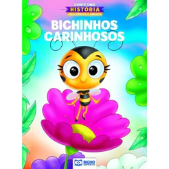 Livro Infantil Conte Uma História Unicórnios e Amigos Bichinhos Carinhosos