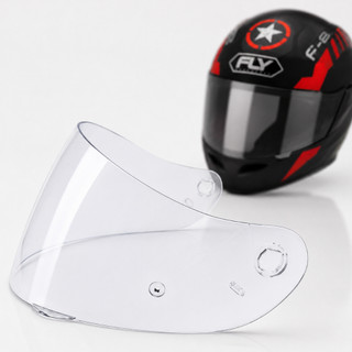 Viseira Fly F7 F8 Cristal ou Fumê / Botão Reparo Avulso ou Kit Com Viseira