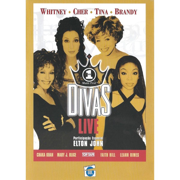 DVD - VH1 Divas Live/99 (Top Tape) (PRODUTO ORIGINAL)