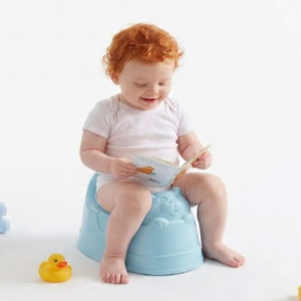 Penico Infantil Troninho Bebe Desfralde Prático Resistente Higiênico Fácil De Limpar Formato Gato Anatômico Envio Rápido