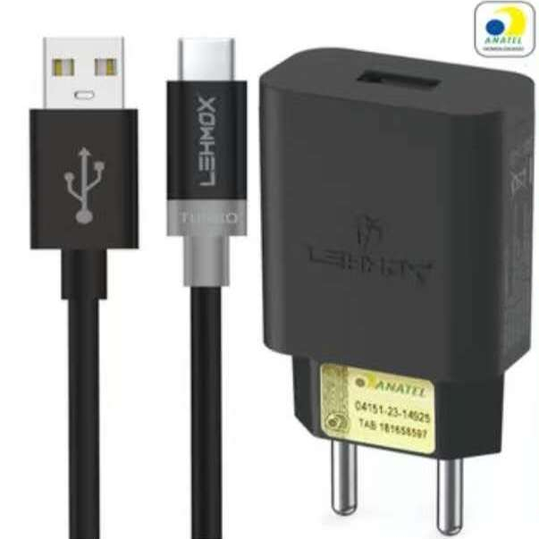kit 10 6 carregador  turbo power 4.0 30w tipo c entrada usb turbo power 4.0 30w lehmox