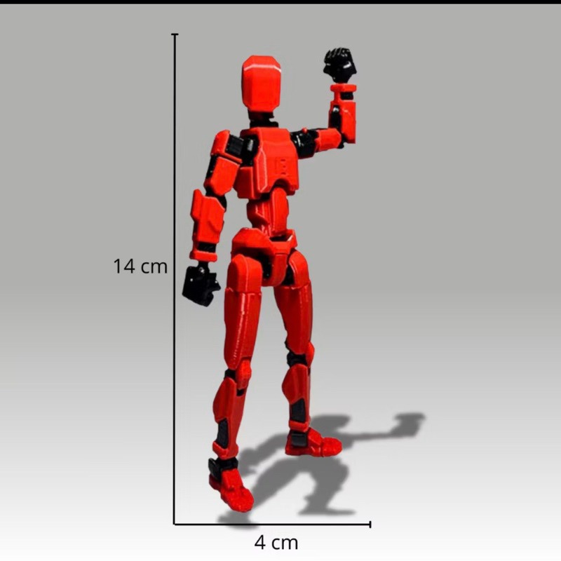 Boneco Dummy 13 Articulado Montagem 3D Presente Criativo Crianças Artistas Anatomia Stop Motion Desenho Ilustração