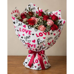 100 folhas de presente love!!!! 30,00
