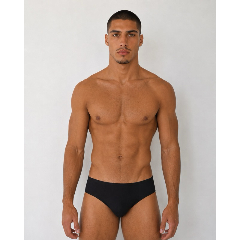sunga intermediaria 10 cm lateral suplex praia sunga branca
