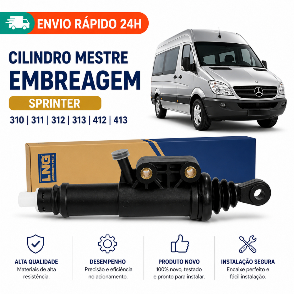 Cilindro Mestre Embreagem Sprinter 310 311 312 313 412 413