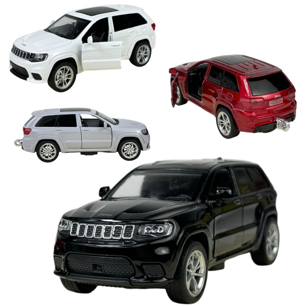 Miniatura De Carrinho Jeep Com Design Realista E Sistema De Fricção Diversão Garantida