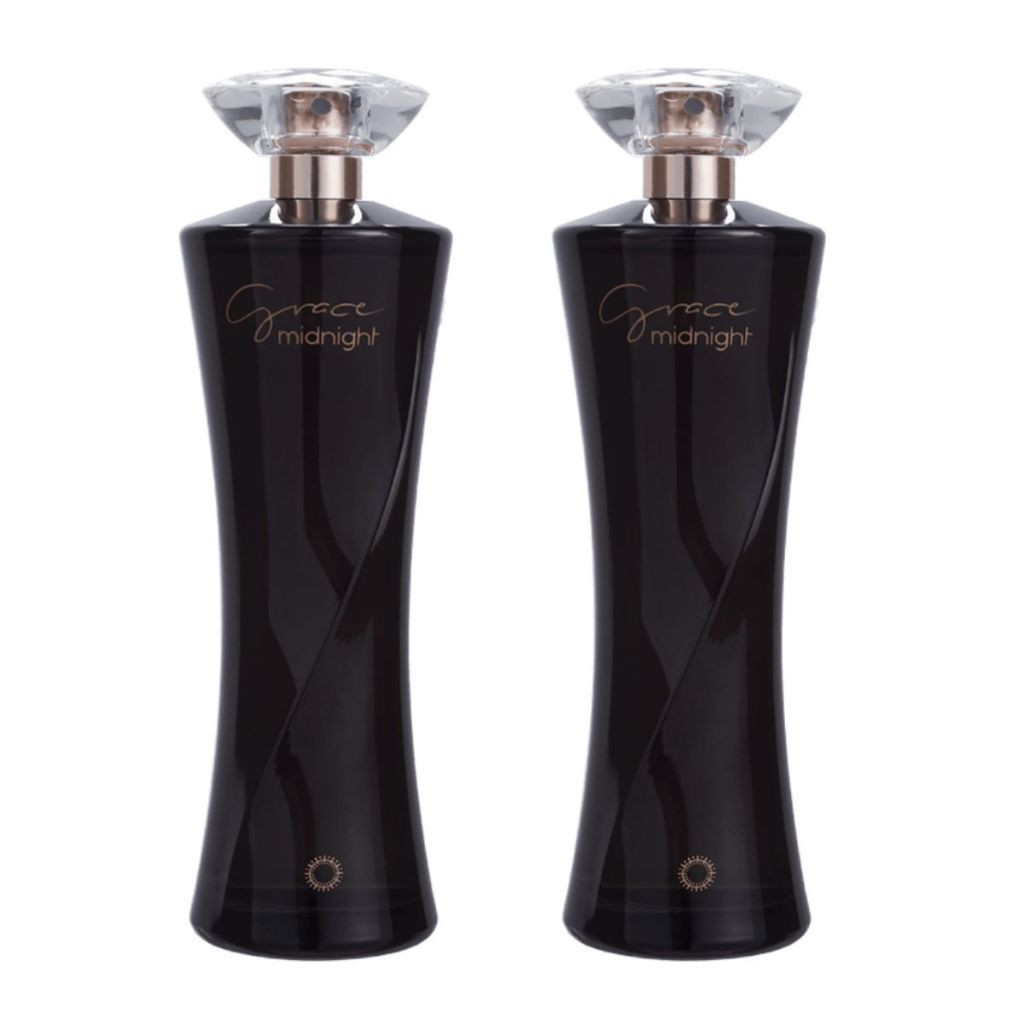 Kit 2 Perfumes Femininos Grace Midnight hinode
