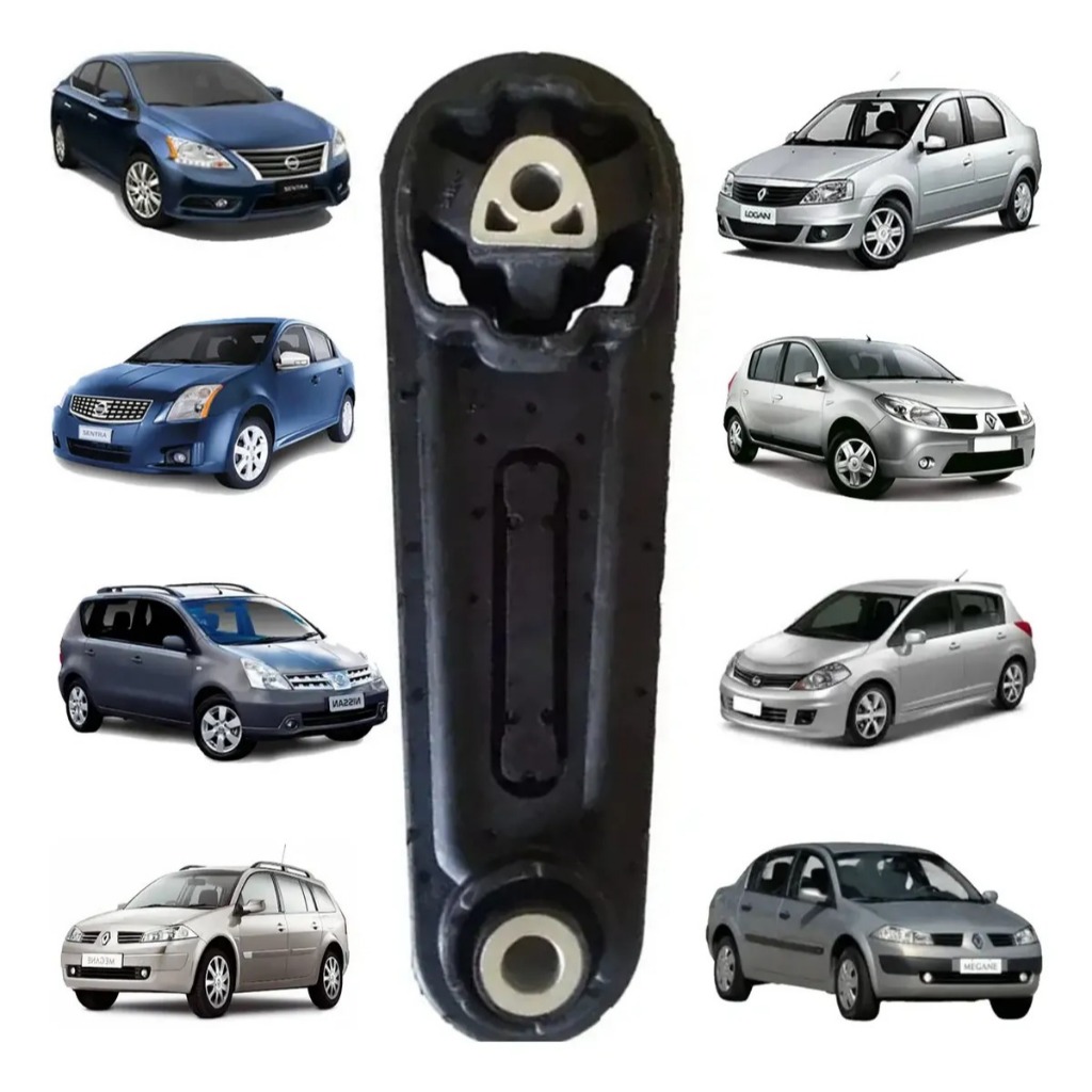 Calço Coxim Traseiro Câmbio Nissan Tiida 1.8 Grand Livina