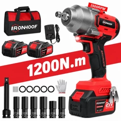 Chave de Impacto Potente Profissional Brushless 1200/800 N
