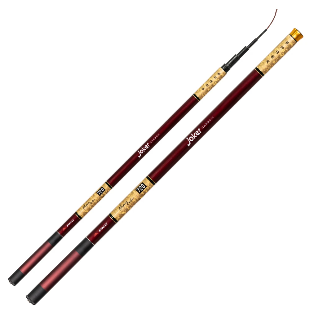 Vara Telescópica para Pesca JOKER CARBON gomo curto