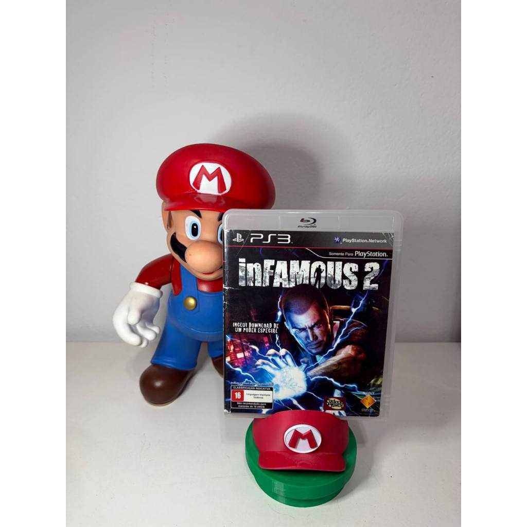 JOGO INFAMOUS 2 PS3 MIDIA FISICA ENVIO IMEDIATO