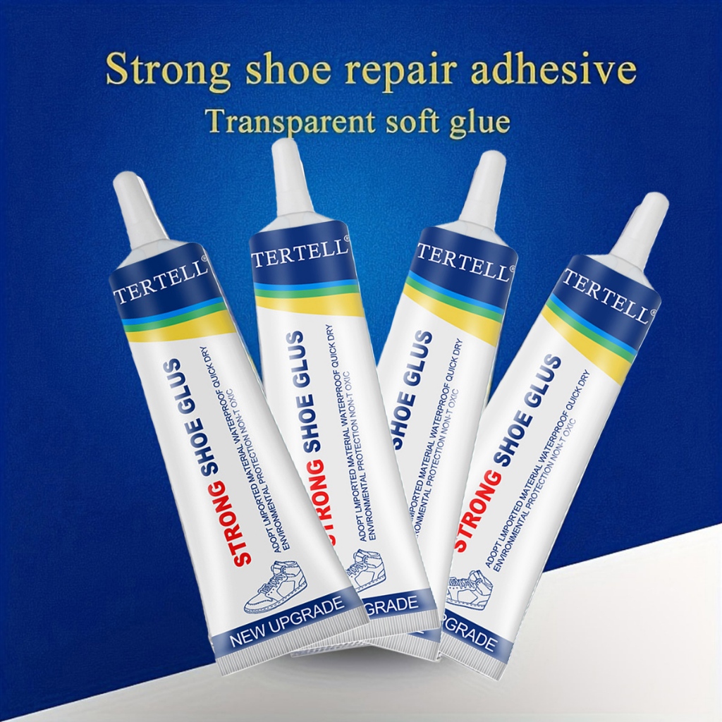 Cola para Reparo de Sapatos - Adesivo forte para solas e calçados. Fixação durável para tênis, botas e mais.