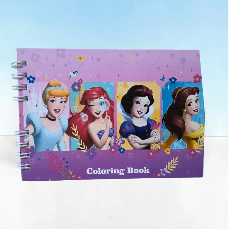 Livro de Colorir Capa Dura Princesas/48 Folhas Resistentes/ A5