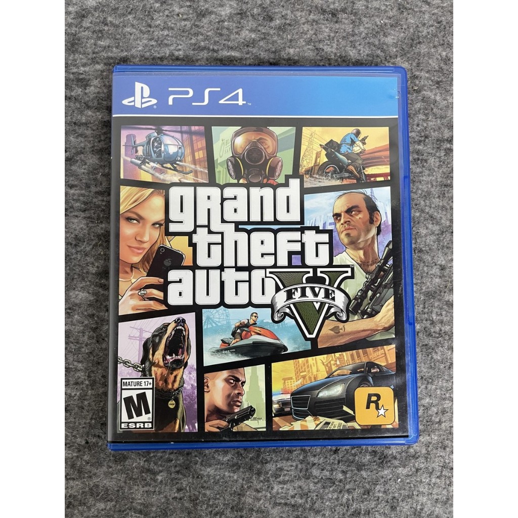 GTA Grand Theft Auto V Standard Edition Ps4 Físico Seminovo