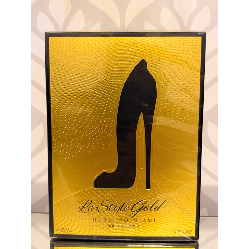 Perfume Le Style Gold sapatinho 80 ml