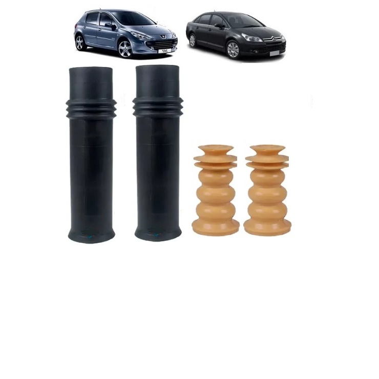 Kit Batente Coifa Amortecedor Traseiro Peugeot 307 / C4 2006/2014