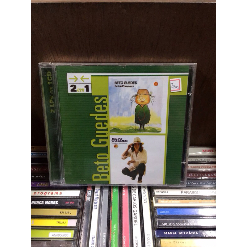 CD Beto Guedes 2em1 Sol de Primavera e Viagem das Mãos