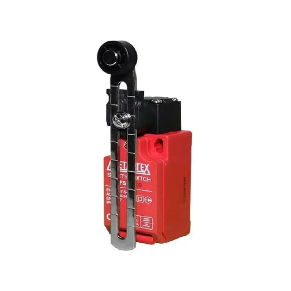 Chave Fim De Curso Segurança Metaltex FS9508 Haste Rolete