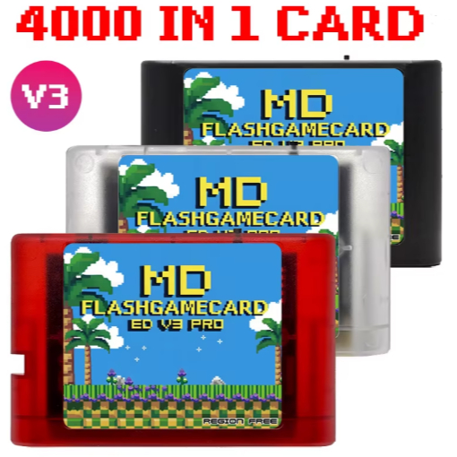 Everdrive Sega Mega Drive Multi Jogos 4000 em 1
