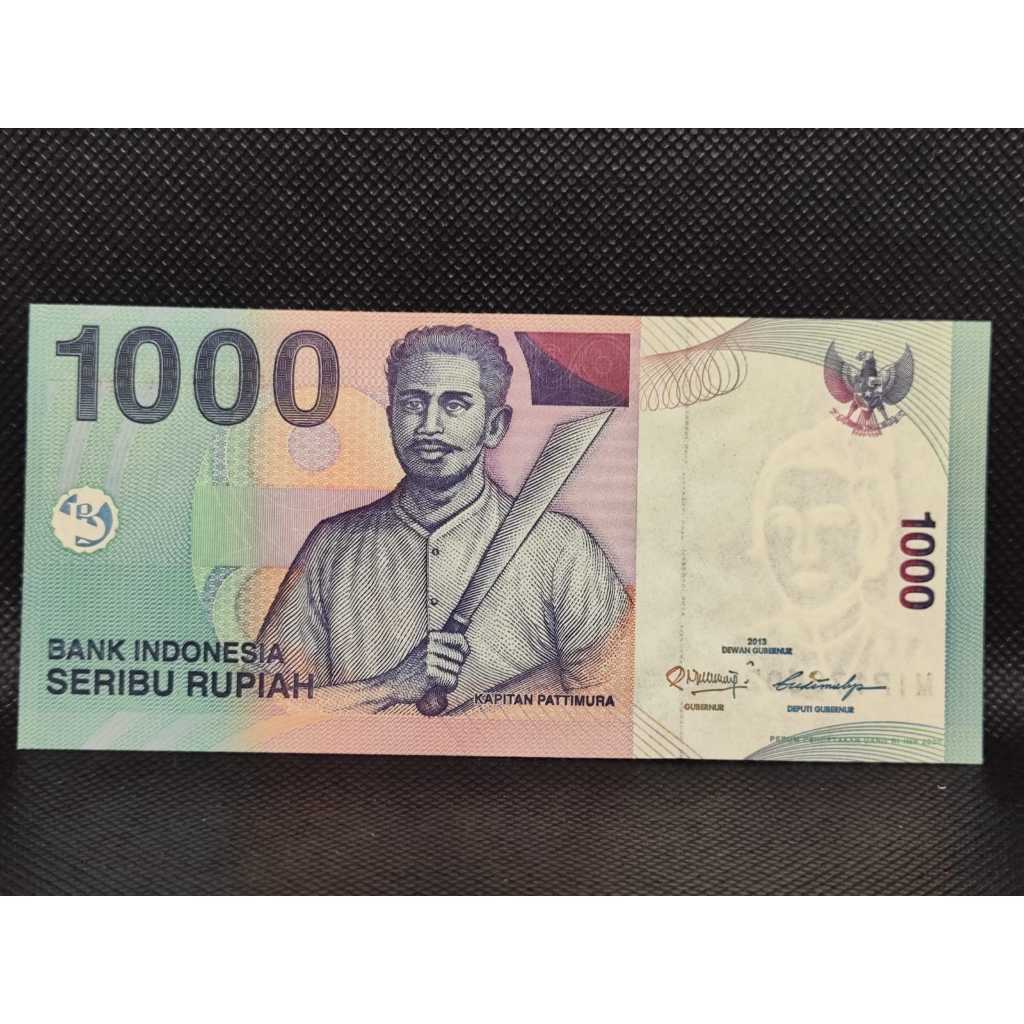 Cédula Indonésia 1 mil Rupian REF.845