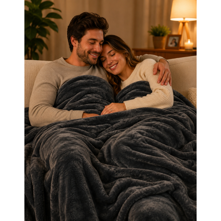 Cobertor de Casal cobertor elétrico 160x120cm 220v manta térmica com aquecedor