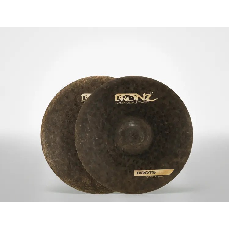 Prato de batéria Odery Bronz Roots Hihat 16 polegadas liga B20