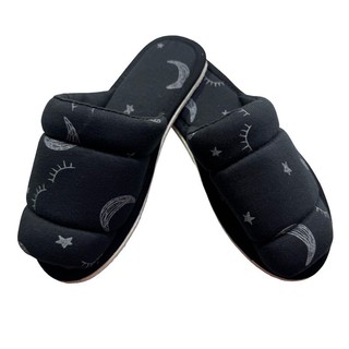 Chinelo de quarto; pantufa aberta,chinelinho de pano, pantufa de pano