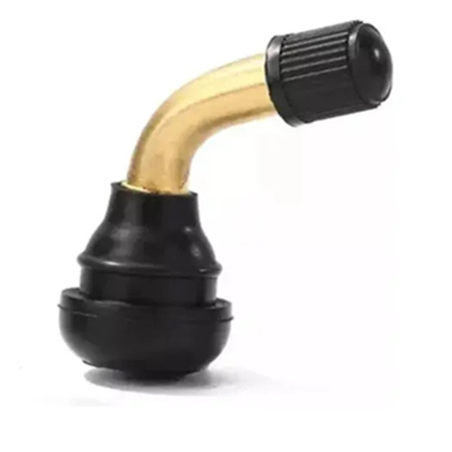 Bico De Pneu Curvo Pvr50 Válvula De Pneu Sem Câmara Scooter