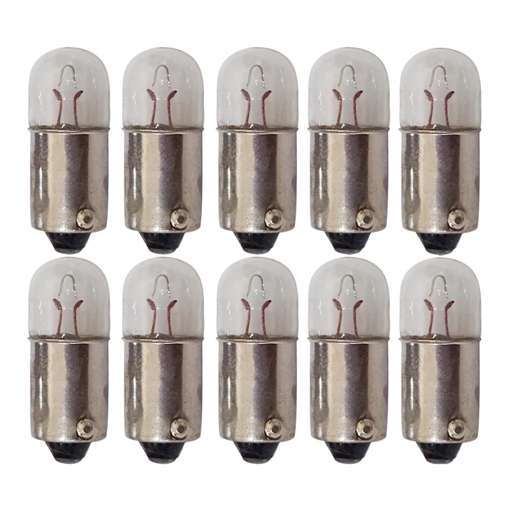 Kit Lampada Lanterna 69 12v 4W Automotiva Halogenea Comum