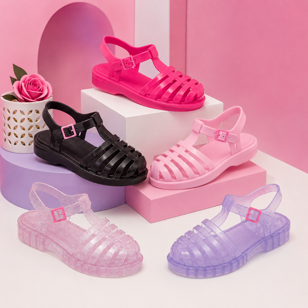 Sandália Feminina Papete Plastico Infantil  Sandalinha Feminina Varias Cores.