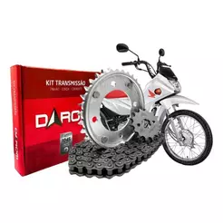 Kit Relação Honda Pop 110i 2015 2016 2017 2018 2019 2020 2021 2022 2023 2024 Darom Transmissão