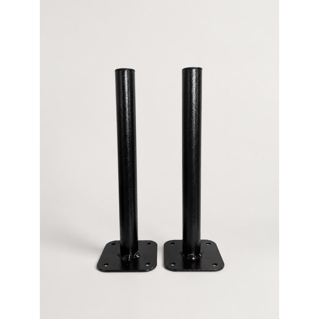 Kit 2 Suportes Para Anilhas Parede/Chão 25mm Aço Reforçado Até 75kg Academia Home Gym