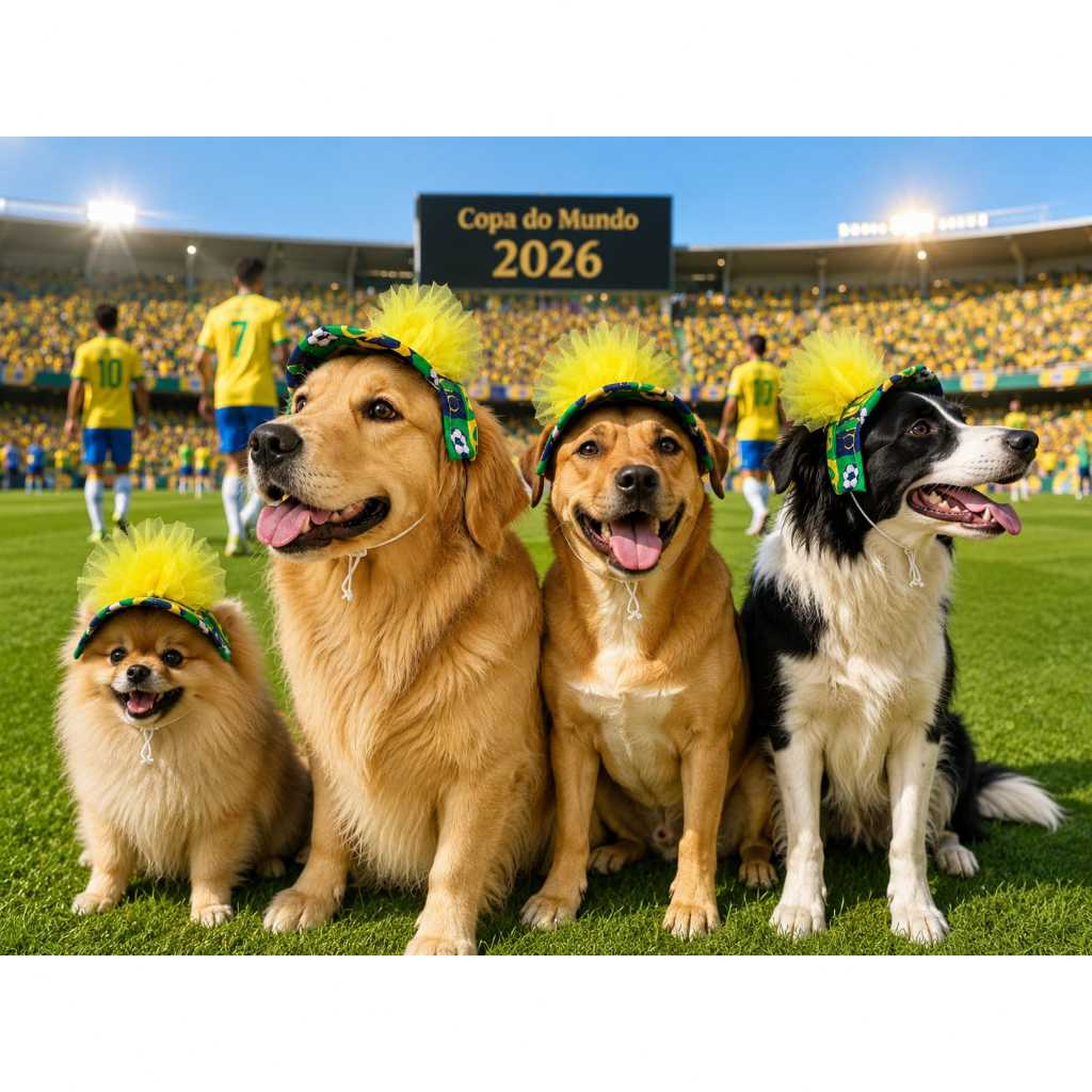 Boné Pet Copa Pompom Verde Amarelo PP ao GG Ajustável Unissex 100% Algodão Fantasia Pet Cachorro Gato