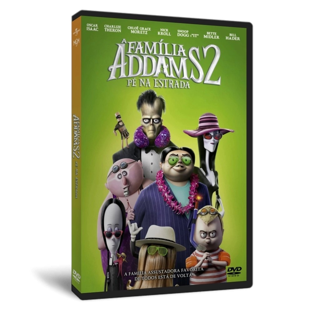DVD A Família Addams 2: Pé na Estrada - 2021 - (Dual-Audio) - 1080p HD Por 25.99
